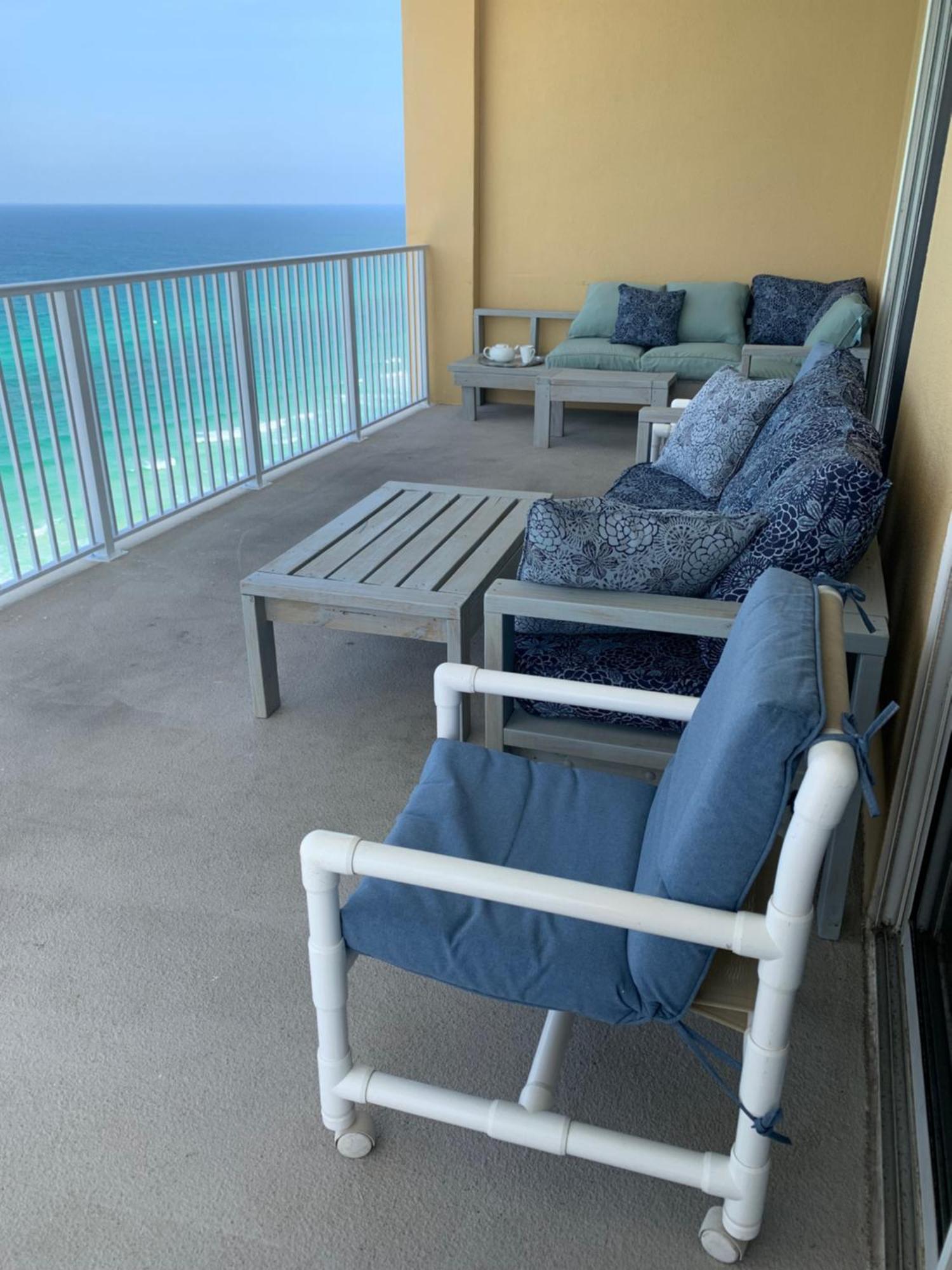 Tropic Winds 1701 Premium Corner Unit With 2 Parkings! Free Beach Chairs Service! Panama City Beach Kültér fotó